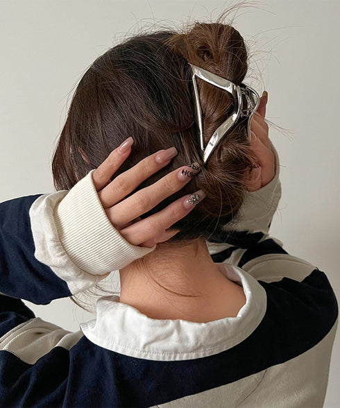 ヘアクリップ 合金 バンスクリップ韓国風 レディース ヘアアクセサリー ヘアアレンジ まとめ髪 シンプル オルチャン 大人っぽい お洒落 演奏会 小物 雑貨 99JXSP-010