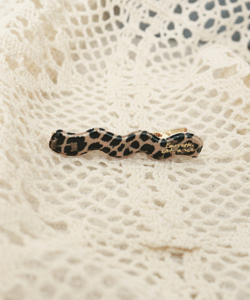 くちばしクリップ レオパード柄 韓国風 レディース ヘアクリップ ヘアアクセサリー 髪飾り おしゃれ 大人 かわいい 通勤通学 プレゼント 結婚式 二次会 99JXSP-011