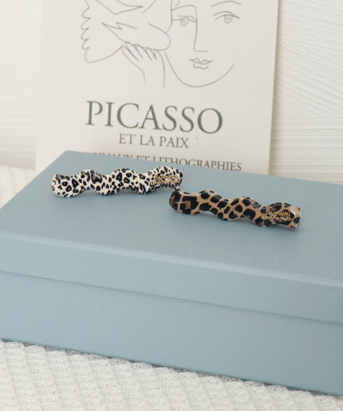 くちばしクリップ レオパード柄 韓国風 レディース ヘアクリップ ヘアアクセサリー 髪飾り おしゃれ 大人 かわいい 通勤通学 プレゼント 結婚式 二次会 99JXSP-011
