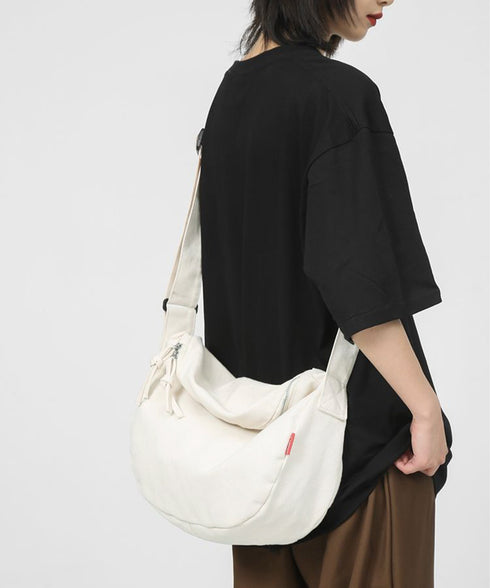 ショルダーバッグ ナイロン レディース 斜めがけバッグ 肩掛け 韓国風 カジュアル シンプル 大容量 通学 旅行 ストリート デイリー 99JYXB-001