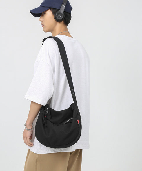 ショルダーバッグ ナイロン レディース 斜めがけバッグ 肩掛け 韓国風 カジュアル シンプル 大容量 通学 旅行 ストリート デイリー 99JYXB-001