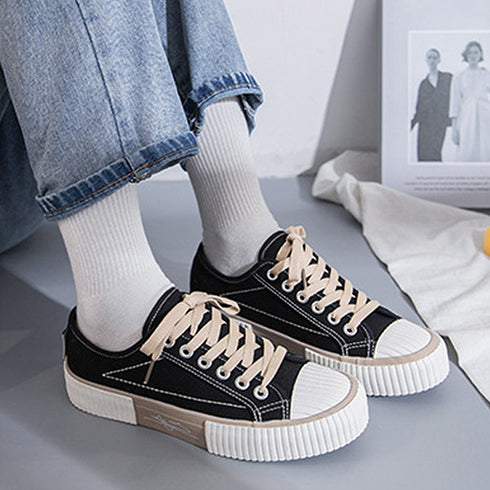スニーカー レディース オルチャン レディースシューズ 美脚スニーカー 韓国風 ローカット 無地 おしゃれ 歩きやすい 四季 軽量 カジュアル 99KLXY-020