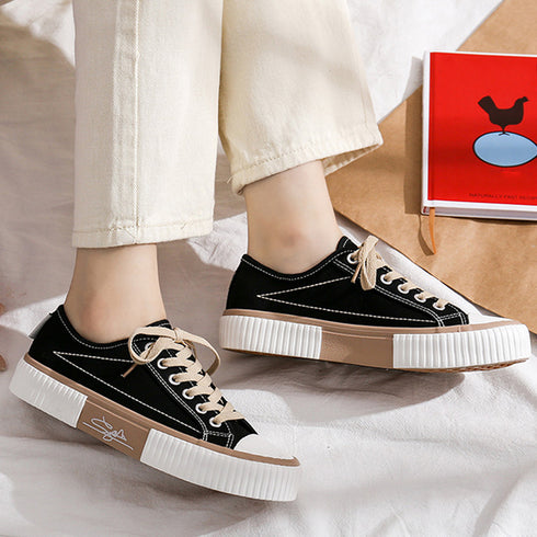 スニーカー レディース オルチャン レディースシューズ 美脚スニーカー 韓国風 ローカット 無地 おしゃれ 歩きやすい 四季 軽量 カジュアル 99KLXY-020