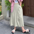 薄手ロングスカート ハイウエスト 韓国夏 レディース 無地 着やせ ウエストゴム フレアスカート お洒落大人 カジュアル 体型カバー オルチャン 99LRFS-001