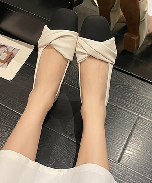 走れるパンプス レディース 美脚太ヒール ローヒール靴 オフィスカジュアル スクエアトゥ 配色 エレガント 痛くない 歩きやすい きれいめお洒落 大人 フェミニン 99LYMY-001