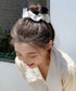シュシュ レディース ヘアゴム 星柄 ヘアアレンジ 髪留め 髪飾り まとめ髪 お団子 簡単 オルチャン おしゃれ カジュアル 大人っぽい 可愛い 99MDSP-001