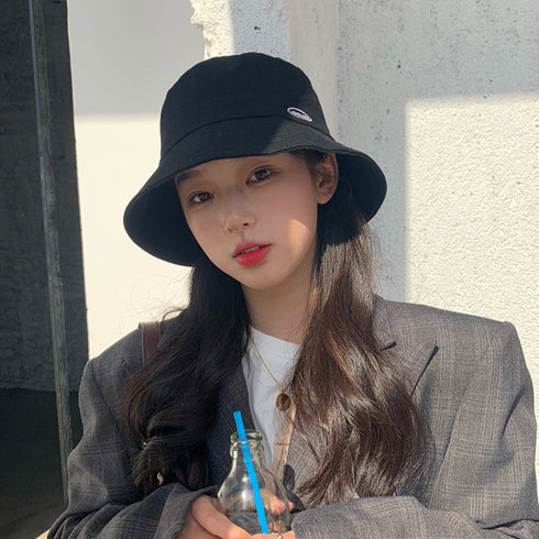 バケットハット レディース 韓国風 春夏 帽子 ぼうし 紫外線対策 UV対策 軽い 折り畳み 刺しゅう入り 英字ロゴ お出掛け おしゃれ カップル オルチャン 99MHMY-004