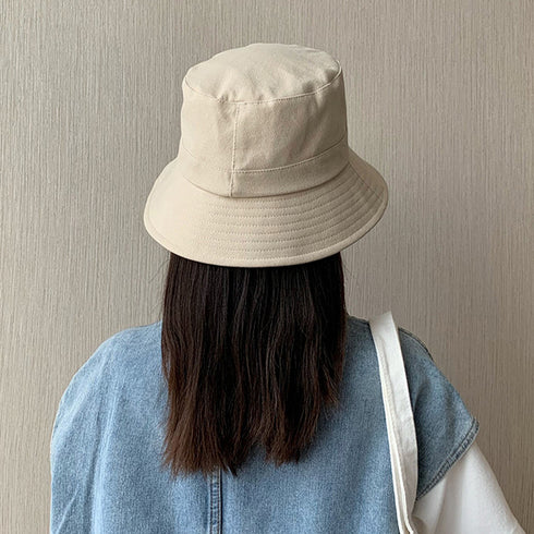 バケットハット レディース 韓国風 春夏 帽子 ぼうし 紫外線対策 UV対策 軽い 折り畳み 刺しゅう入り 英字ロゴ お出掛け おしゃれ カップル オルチャン 99MHMY-004