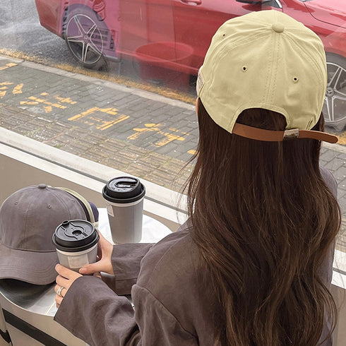 キャップ 英字ロゴ UV対策cap 韓国 レディース帽子 つば広 小顔 おしゃれ野球帽 カジュアル ユニセックス カーブキャップ ビーチキャップ サマーぼうし 99MHMY-017