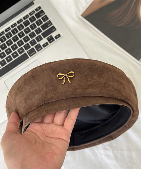 ベレー帽 レディース帽子 合金飾りレトロ ベレーキャップ 防寒帽子 暖かい 小顔 おしゃれ カジュアル シンプル 大人 トレンド感 可愛い 人気 99MHMY-027