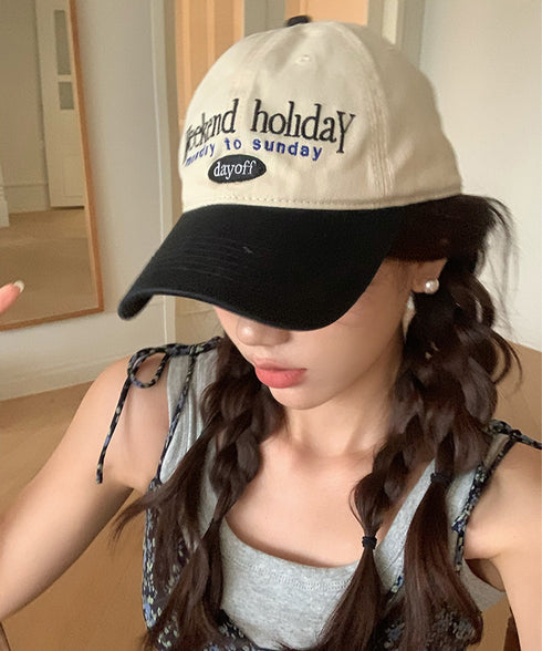 キャップ 刺しゅう レディース 英字ロゴ ビーチキャップ ベースボールキャップ 野球帽 ぼうし 小顔 可愛い カジュアル 紫外線対策 カップル アウトドア 99MHMY-029