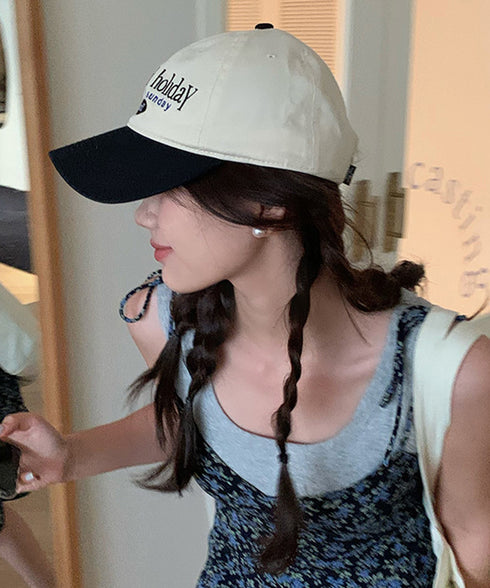 キャップ 刺しゅう レディース 英字ロゴ ビーチキャップ ベースボールキャップ 野球帽 ぼうし 小顔 可愛い カジュアル 紫外線対策 カップル アウトドア 99MHMY-029