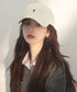 キャップ 小顔 刺しゅうロゴ 韓国風 レディース ベースボールキャップ 野球帽 ぼうし つば広 シンプル おしゃれ オルチャン 紫外線対策 男女兼用 お出掛け 99MHMY-030