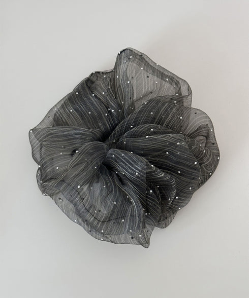 シュシュ ボリューム感 透け レディース ヘアゴム ヘアアレンジ 髪留め 髪飾り まとめ髪 オルチャン おしゃれ 大人っぽい 可愛い 卒業式 入学式 デート 99MHSP-002