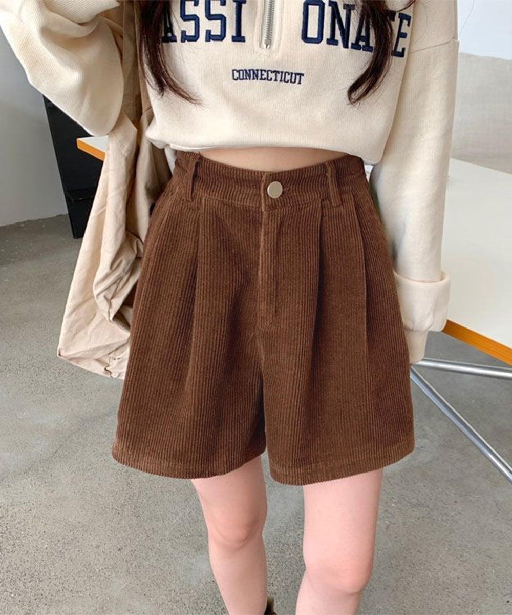 コーデュロイ ショートパンツ レディース 詳細画像12