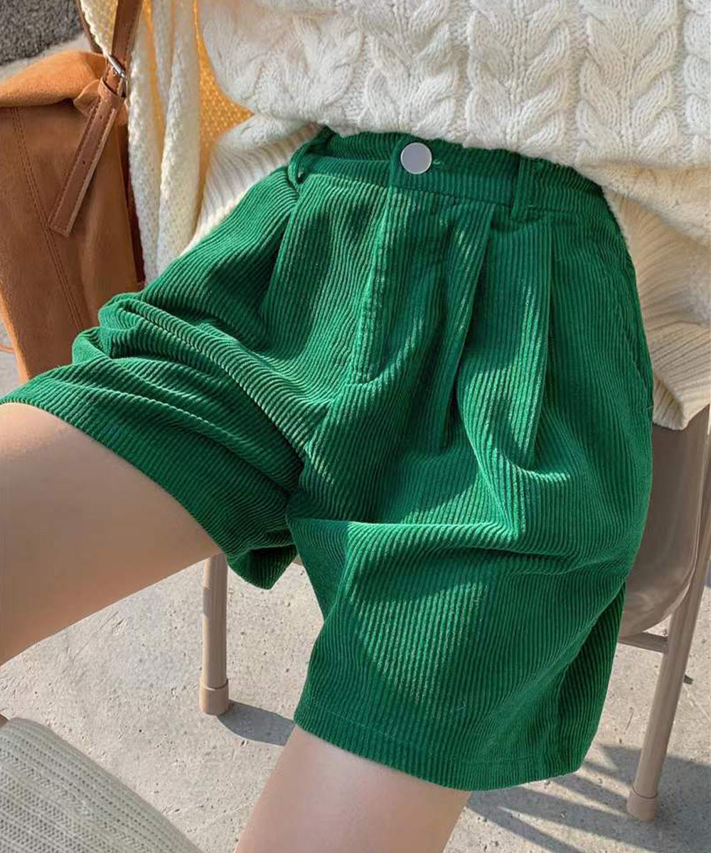 コーデュロイ ショートパンツ レディース 詳細画像16