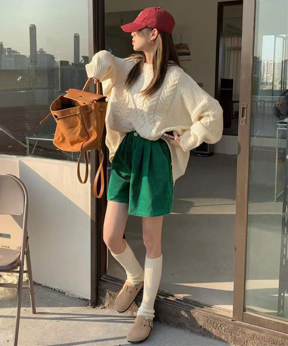 コーデュロイ ショートパンツ レディース 詳細画像20