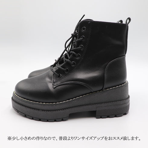 ショート ブーツ レディース シューズ ショート ブーツ レディース シューズ 厚底 ワークブーツ レースアップ 春秋冬 美脚 歩きやすい 99MOXC-064