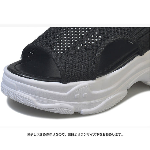 サンダル レディース 厚底 メッシュ サンダル レディース 厚底 メッシュ スポーツサンダル 通気性 韓国風 カジュアル 歩きやすい 99MOXC-097