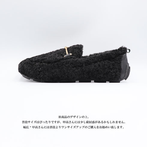 パンプス モカシン 冬靴 裏起毛 パンプス モカシン 冬靴 裏起毛 シューズ 靴 もこもこ 無地 可愛い ファー あったかい 痛くない 99MOXC-125