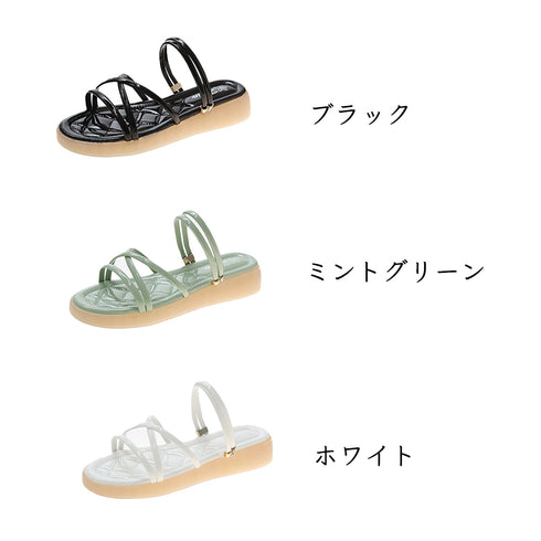 厚底サンダル レディース 夏 ビーチ サマー 履きやすい 歩きやすい ストラップ ビーチサンダル カジュアル 99MOXC-145