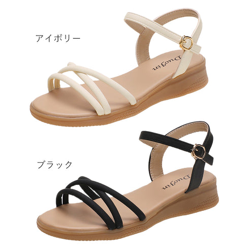 サンダル ウェッジサンダル レディース夏 韓国 サマーシューズ コンフォート 脚長美脚サンダル カジュアル 大人可愛い 歩きやすい 痛くない 海 ビーチサンダル 99MOXC-182