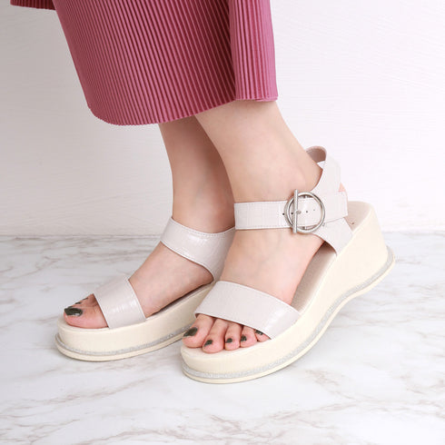 厚底サンダル レディースサンダル 韓国夏 ウェッジサンダル アンクルストラップ 歩きやすい 疲れない 美脚 カジュアル ボリュームソール靴 おすすめ 新作サンダル 99MOXC-184