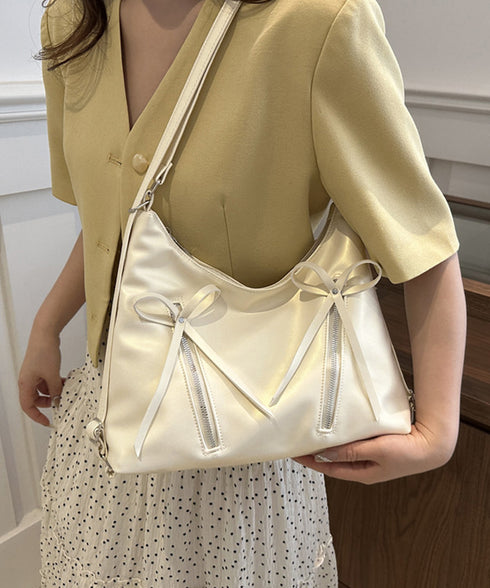 ショルダーバッグ ミニリュック リボン レディース PUレザー トートバッグ 3WAY 軽量 手提げかばん 大人可愛い おしゃれ カジュアル 通勤通学旅行カバン 99MSXB-002