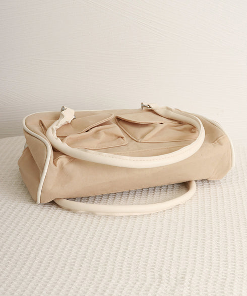 ショルダーバッグ ハンドバッグスエード調 レディース 肩掛けカバン 無地バッグ ポケット付き 大人 おしゃれ レトロ シンプル 韓国風 99MSXB-003