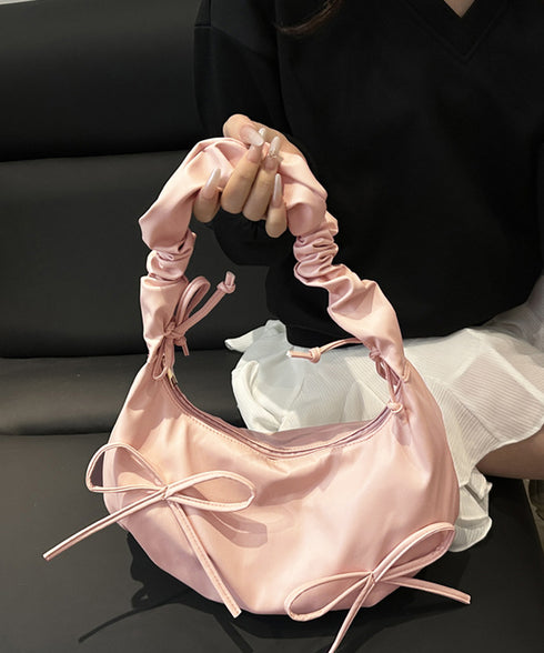 ショルダーバッグ 3way リボンバッグ レディース フェイクレザー 手提げ鞄 肩掛け 斜め掛けバッグ 合皮 大人可愛い おしゃれ 旅行 お出かけ 春夏秋冬 99MSXB-006