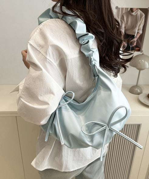 ショルダーバッグ 3way リボンバッグ レディース フェイクレザー 手提げ鞄 肩掛け 斜め掛けバッグ 合皮 大人可愛い おしゃれ 旅行 お出かけ 春夏秋冬 99MSXB-006