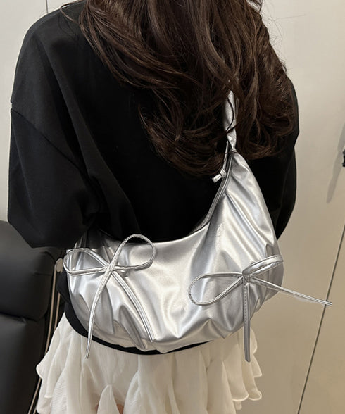 ショルダーバッグ 3way リボンバッグ レディース フェイクレザー 手提げ鞄 肩掛け 斜め掛けバッグ 合皮 大人可愛い おしゃれ 旅行 お出かけ 春夏秋冬 99MSXB-006