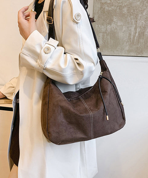 ショルダーバッグ レディース スエード調 斜めがけバッグ 軽量かばん 無地かばん ワンショルダーバッグ レトロ 大人 おしゃれ カジュアル 通勤 人気 99MSXB-007