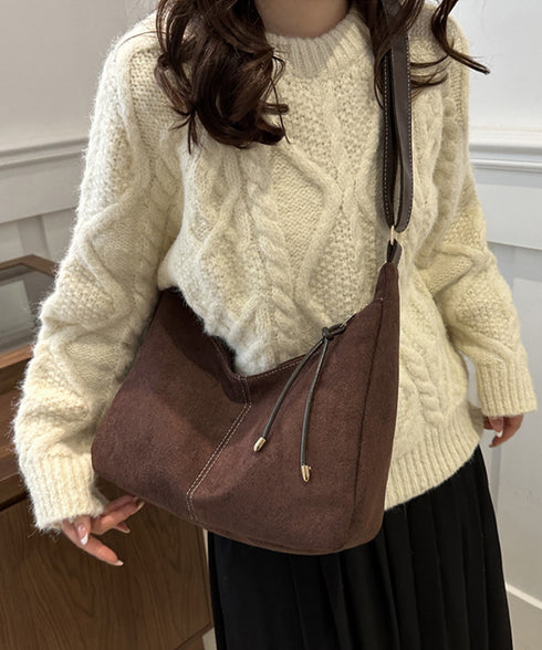 ショルダーバッグ レディース スエード調 斜めがけバッグ 軽量かばん 無地かばん ワンショルダーバッグ レトロ 大人 おしゃれ カジュアル 通勤 人気 99MSXB-007