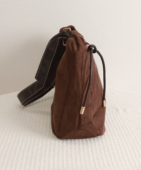 ショルダーバッグ レディース スエード調 斜めがけバッグ 軽量かばん 無地かばん ワンショルダーバッグ レトロ 大人 おしゃれ カジュアル 通勤 人気 99MSXB-007