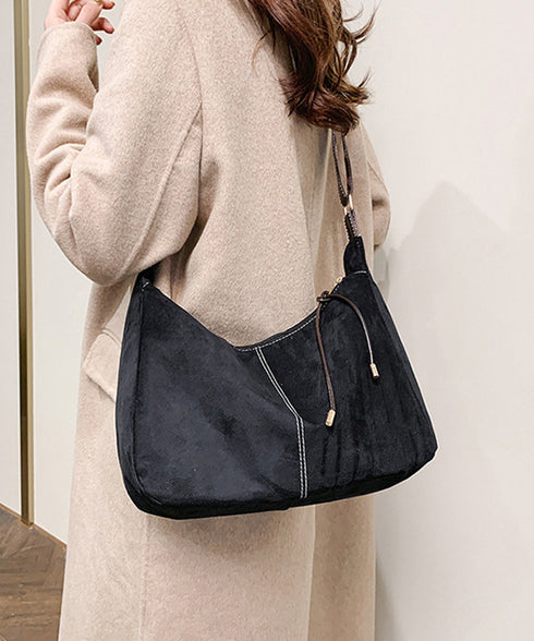 ショルダーバッグ レディース スエード調 斜めがけバッグ 軽量かばん 無地かばん ワンショルダーバッグ レトロ 大人 おしゃれ カジュアル 通勤 人気 99MSXB-007