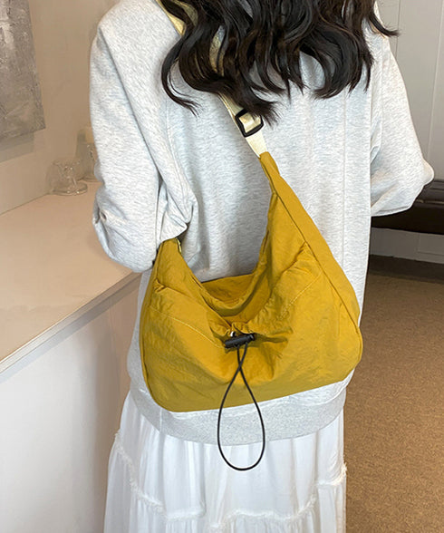 ショルダーバッグ ナイロン 無地 軽量 レディース ストリートバッグ 肩掛け 斜め掛け ボディバッグ ユニセックス カジュアル おしゃれ お出かけ 99MSXB-009