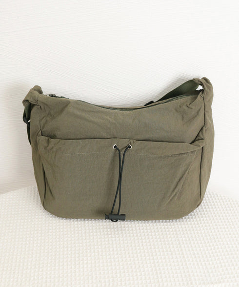 ショルダーバッグ ナイロン 無地 軽量 レディース ストリートバッグ 肩掛け 斜め掛け ボディバッグ ユニセックス カジュアル おしゃれ お出かけ 99MSXB-009