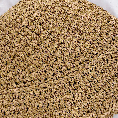 麦わら帽子 ストローハット 韓国 春夏 レディース バケットハット 紫外線対策 日焼け対策 日よけ 折りたたみ ナチュラル 小顔 夏海 アウトドア おしゃれ 99MXFS-002