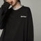 英字ロゴスウェット レディース 韓国 長袖Tシャツ カットソー プルオーバー ゆったり カジュアル おしゃれ ロング丈 着やせ オルチャン ルームウェア 99MYMY-004