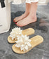 ビーチサンダル レディース スリッパ 夏 美脚サンダル サマーサンダル 軽量靴 ぺたんこ 大人 可愛い お洒落 カジュアル 歩きやすい 疲れない 海 温泉 99QGXY-005