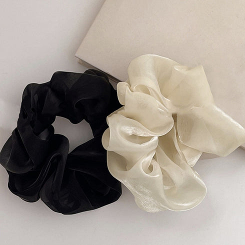 シュシュ ヘアゴム まとめ髪 髪飾り韓国 レディース ヘアアクセサリー ヘアアレンジ 簡単 髪留め シンプル カジュアル 大人 通勤 プレゼント フェミニン 雑貨 99QNSP-009