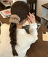 シュシュ 編み 秋冬 ニットヘアゴム レディース ヘアアレンジ 簡単髪留め 髪飾り まとめ髪 お団子 シンプル お洒落 フェミニン 大人 可愛い 女子会 99QNSP-011