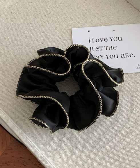 サテンシュシュ ヘアゴム ボリューム レディース ヘアアレンジ 髪留め 髪飾り お団子 オルチャン おしゃれ カジュアル 大人っぽい 可愛い 雑貨小物 99QNSP-016