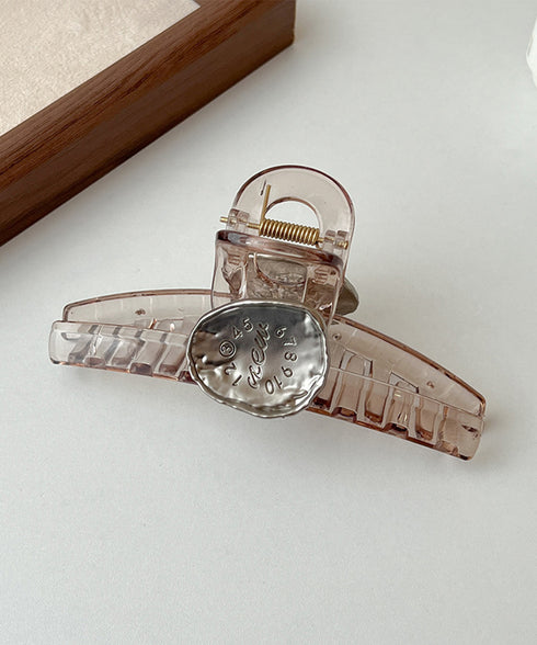 ヘアクリップ レディース メタル飾り バンスクリップ ヘアアクセサリー 大人女性 可愛い 髪留め まとめ髪 髪飾り 韓国ファッション オフイスカジュアル 99QNSP-017