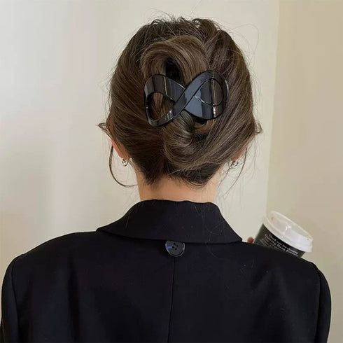 ヘアクリップ バンスクリップ 樹脂 韓国 レディース ハサミバンス ウェーブ ヘアアクセサリー 髪留め まとめ髪 大人 オフィスカジュアル 簡単アレンジ 結婚式 99QQSP-001