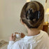 ヘアクリップ バンスクリップ 樹脂 韓国 レディース ハサミバンス ウェーブ ヘアアクセサリー 髪留め まとめ髪 大人 オフィスカジュアル 簡単アレンジ 結婚式 99QQSP-001