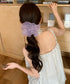 パール付きシュシュ 透け感ヘアゴム ヘアアクセサリー 髪飾り フェイクパール まとめ髪 大人っぽい きれいめ 可愛い おしゃれ お団子 ヘアグッズ 簡単 99RMSP-001