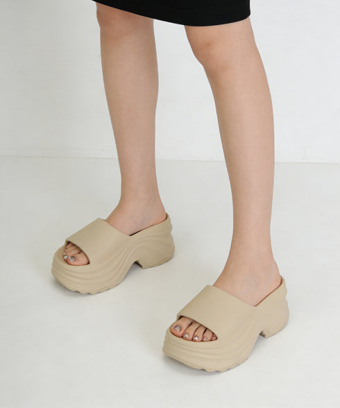 厚底サンダル 約7cm ビーチサンダル夏 レディースシューズ 美脚サンダル 楽ちん 履きやすい ルームスリッパ 大人可愛い カジュアル 疲れない コンフォートくつ 99SCMY-001