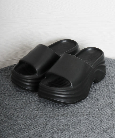 厚底サンダル 約7cm ビーチサンダル夏 レディースシューズ 美脚サンダル 楽ちん 履きやすい ルームスリッパ 大人可愛い カジュアル 疲れない コンフォートくつ 99SCMY-001